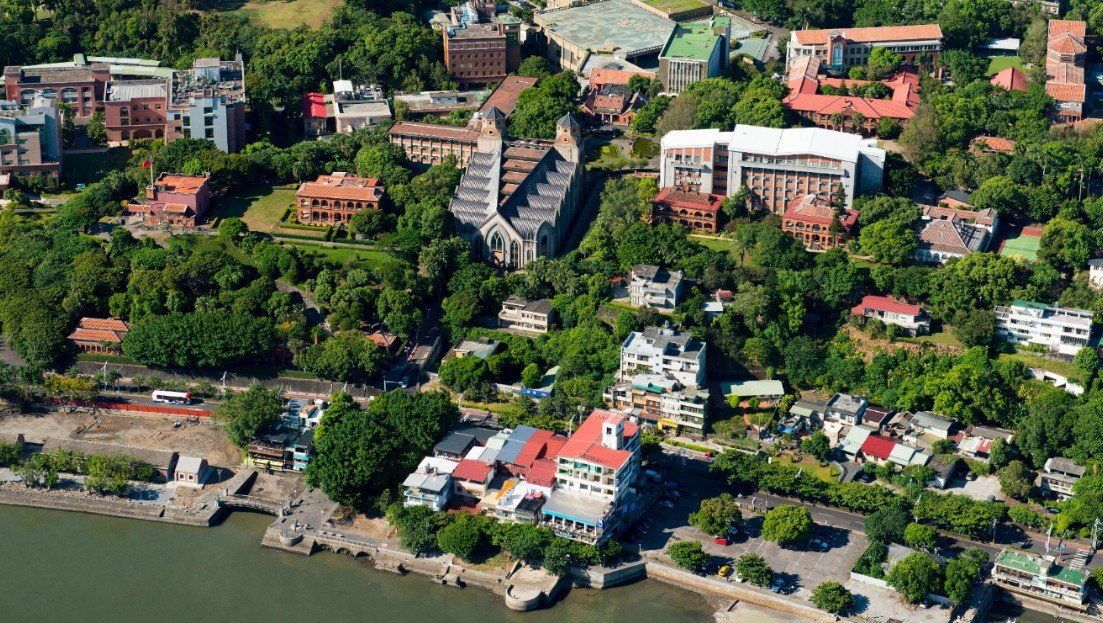 Tamsui historic waterfront area