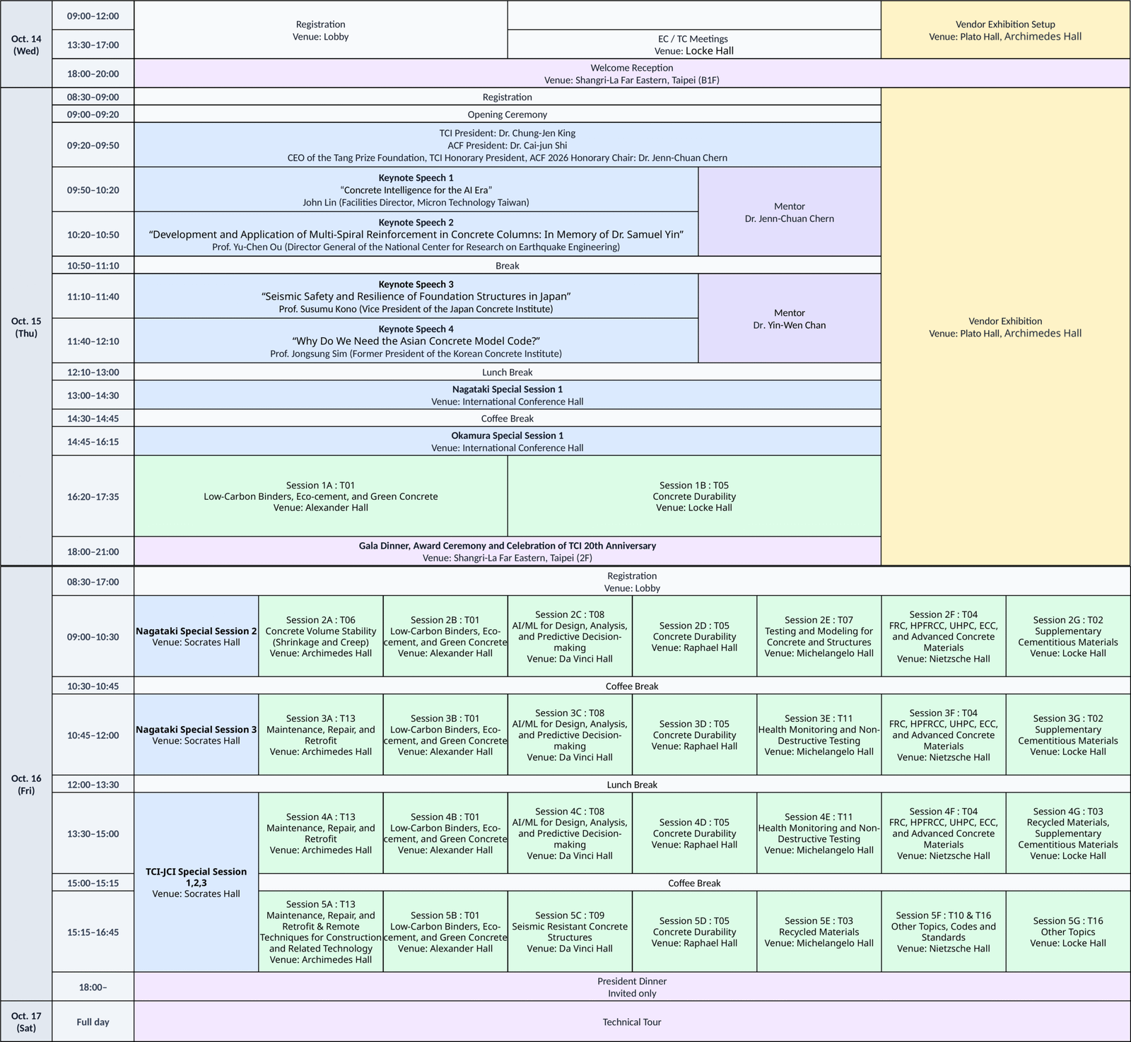 ACF 2026 Tentative Conference Program